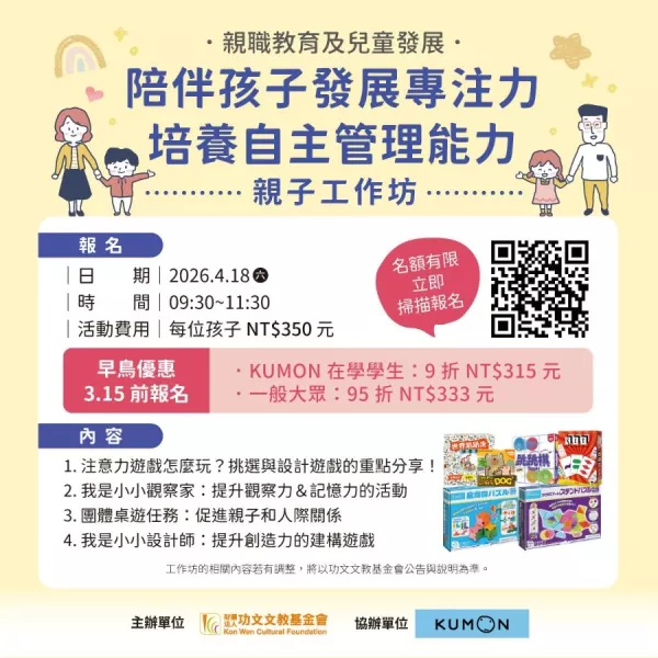 Enhancing Children’s Concentration Skills and Self-Regulation: Parent-Child Workshop